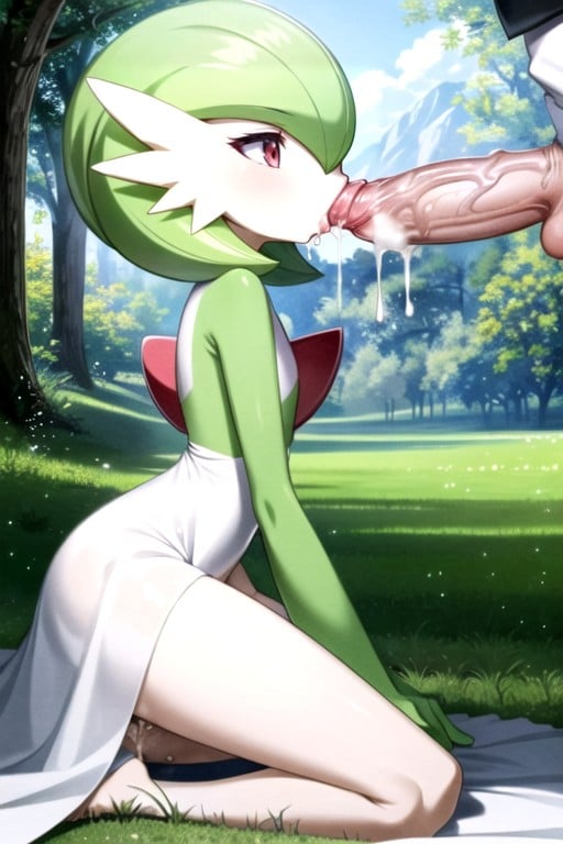 Meadow, Gardevoir From Pokemon, Blow Job (3rd Person) Hentai AI Porn