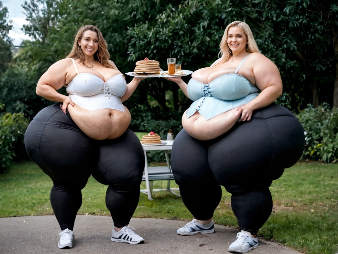 Full Body, Fatter, Hyper Obese AI Porn