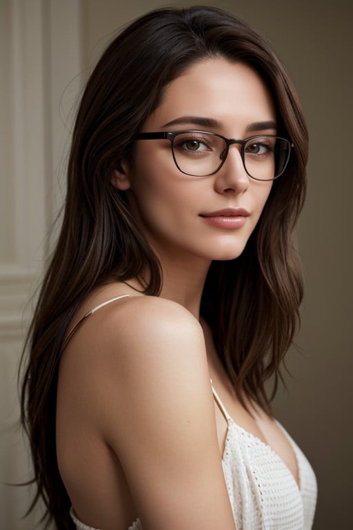 French, 18+, Glasses Shemale AI Porn