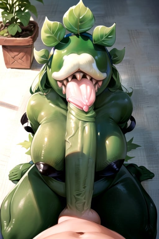 Pechos Masivos, Mamada , Piranha Plant (super Mario Bros.)Porno shemale IA