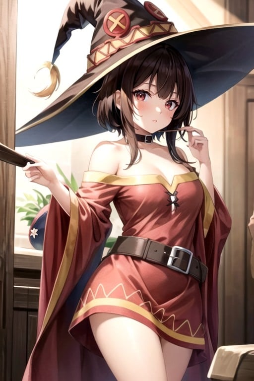 Megumin (isekai Quartet) Travesti IA Pornô