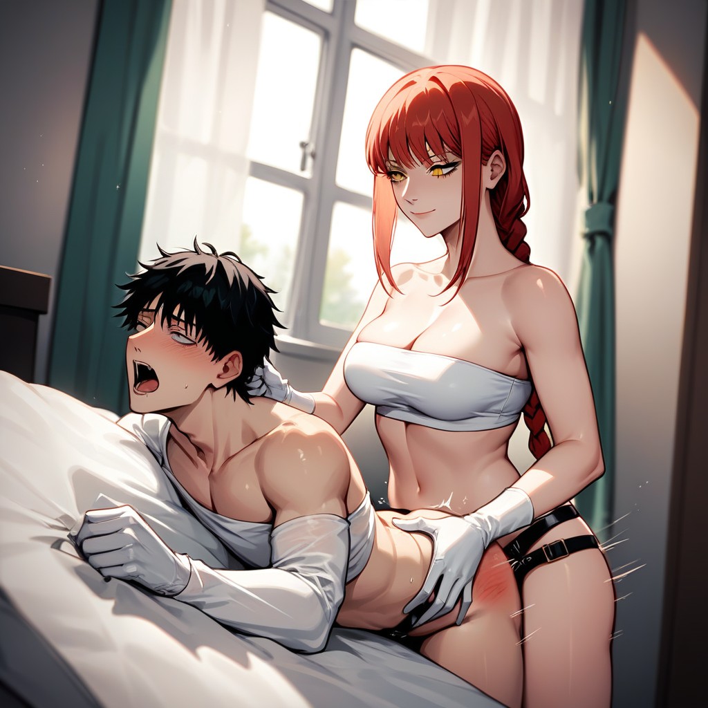 Groping, Boygirl, Bounce Lines Hentai AI Porn