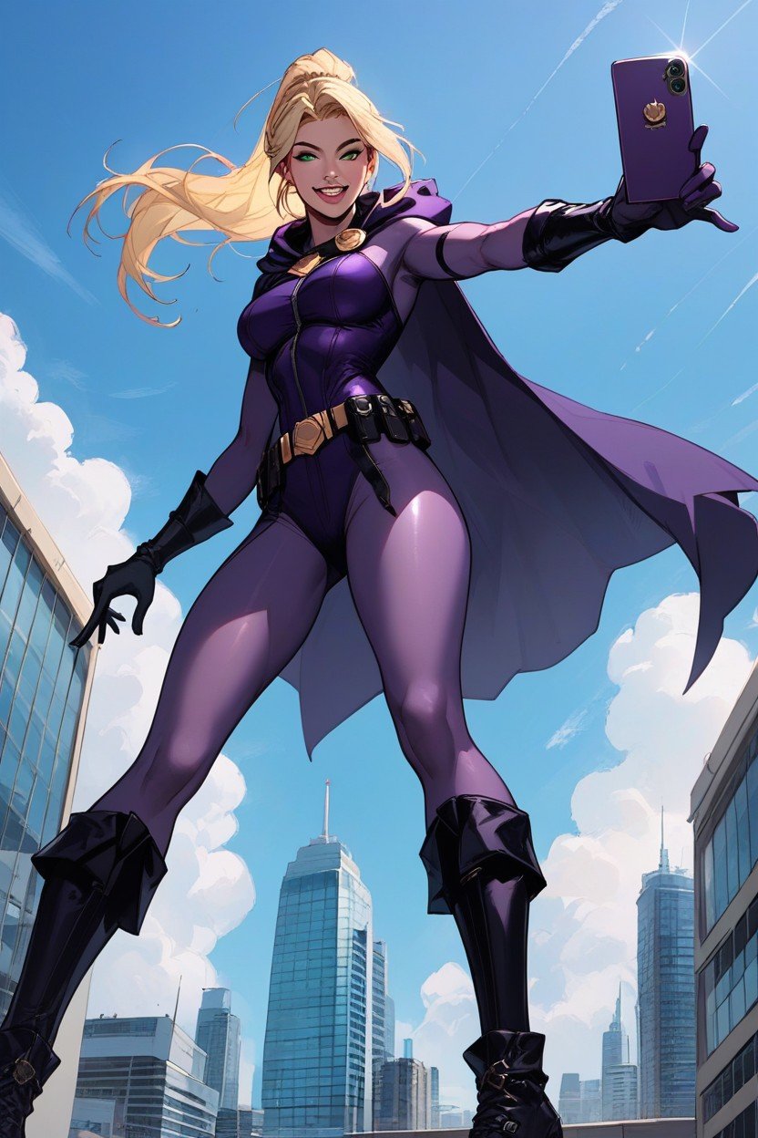 ハッピー, Stephanie Brown From Dc Comics, スキニーファーリーAIポルノ