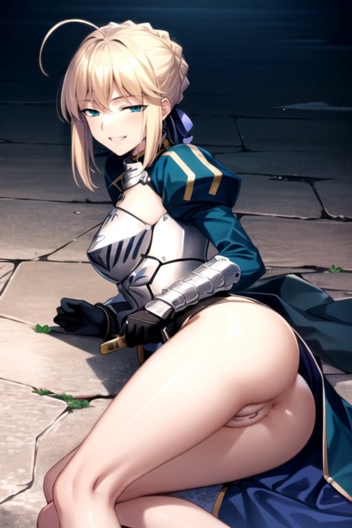 Vagina De Lado, Tesão, Artoria Pendragon Hentai IA pornografia