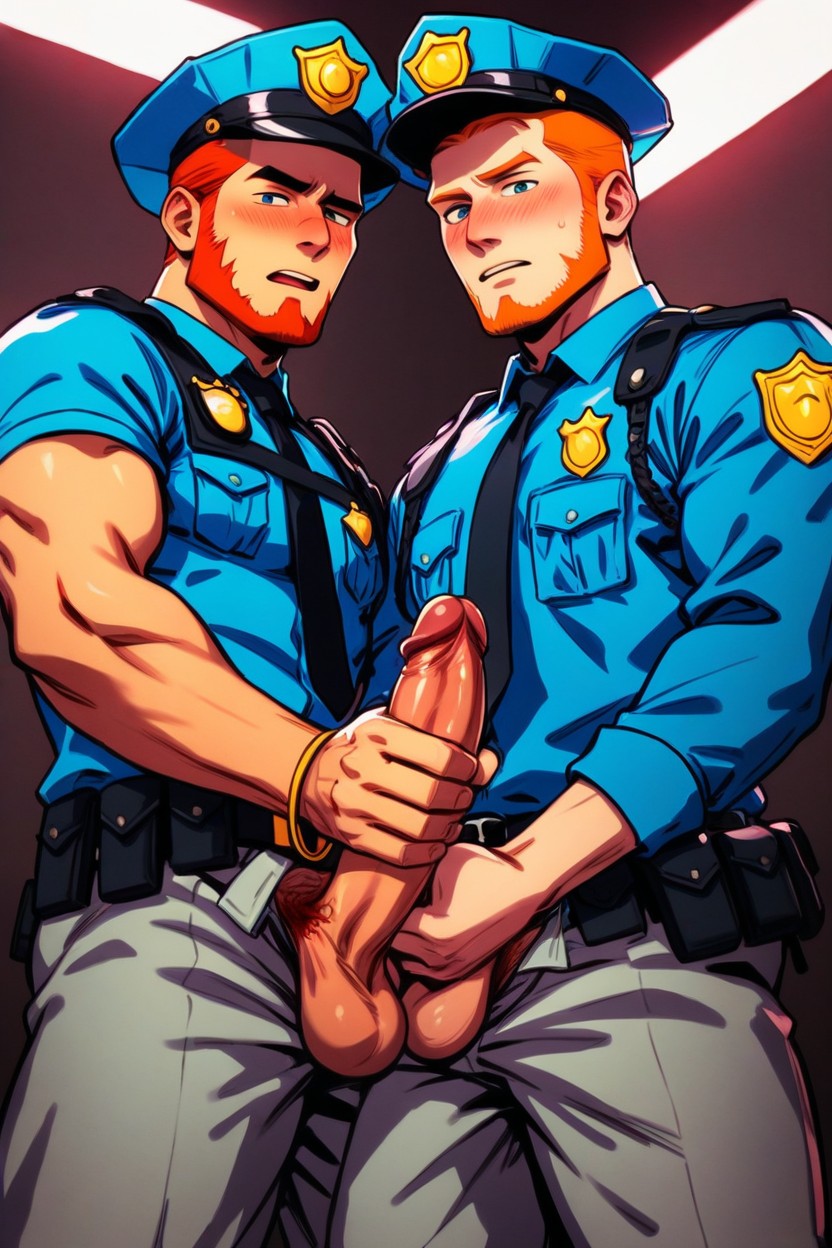 Heads Up, In A Bedroom, Habitación Porno gay IA