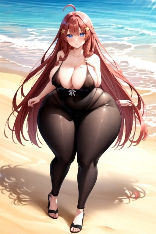 Playa, Itsuki Nakano (gotoubun No Hanayome), GordaPorno shemale IA