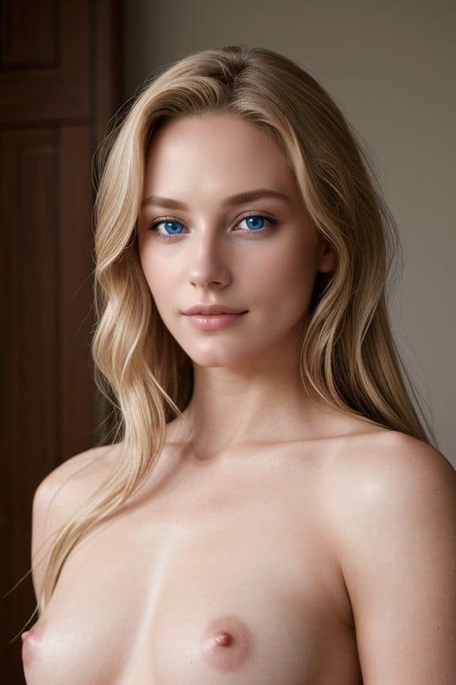 Blue Eyes, Small Breast, 18+ Shemale AI Porn