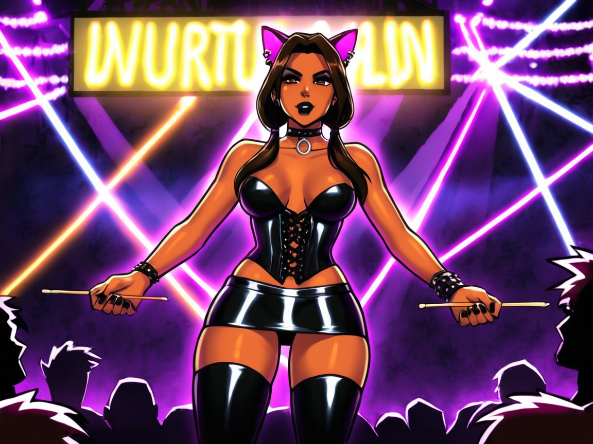 Singer, Snatched Waist, Wide Round Hips Porno latina IA