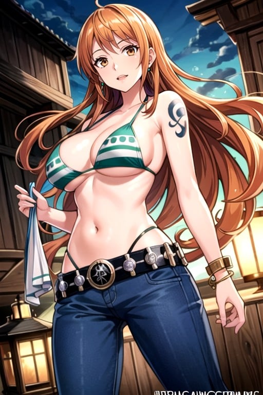 Nami (one Piece), African, 18+ Shemale AI Porn