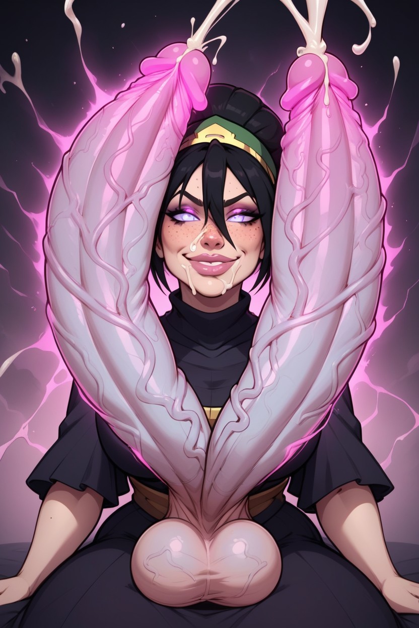 Toph Beifong, Multi Penis, Gigantic Bimbo Shemale AI Porn