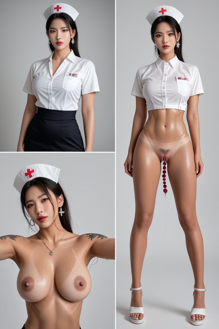 Anal Juice, High Resolution, Seducing Asian AI Porn