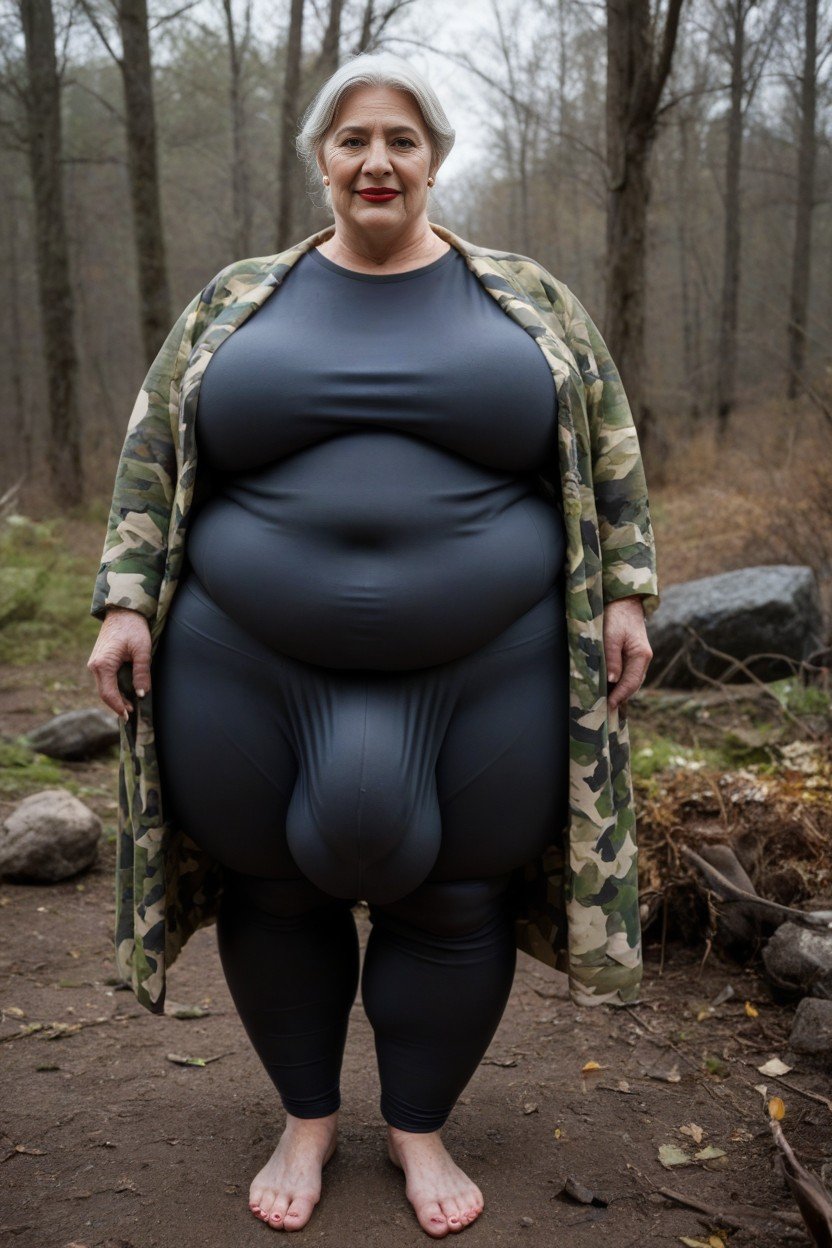 Large Breast, Fully Clothed, Extremely Large Ass Shemale AI Porn