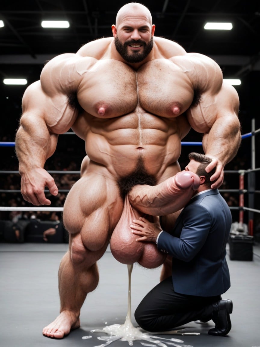 Cock In Guys Mouth, Grappling, Ripping ゲイAIポルノ