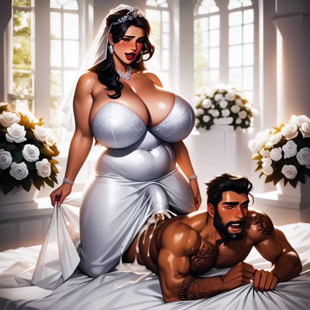 Futa Is Bigger, Lots Of Cum, Male Exhausted Shemale AI Porn