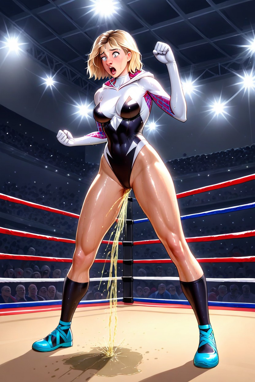 Extram Peeing, Gwen Stacy Fucked Up By Fat Nerd, Wet Cloth Hentai AI Porn