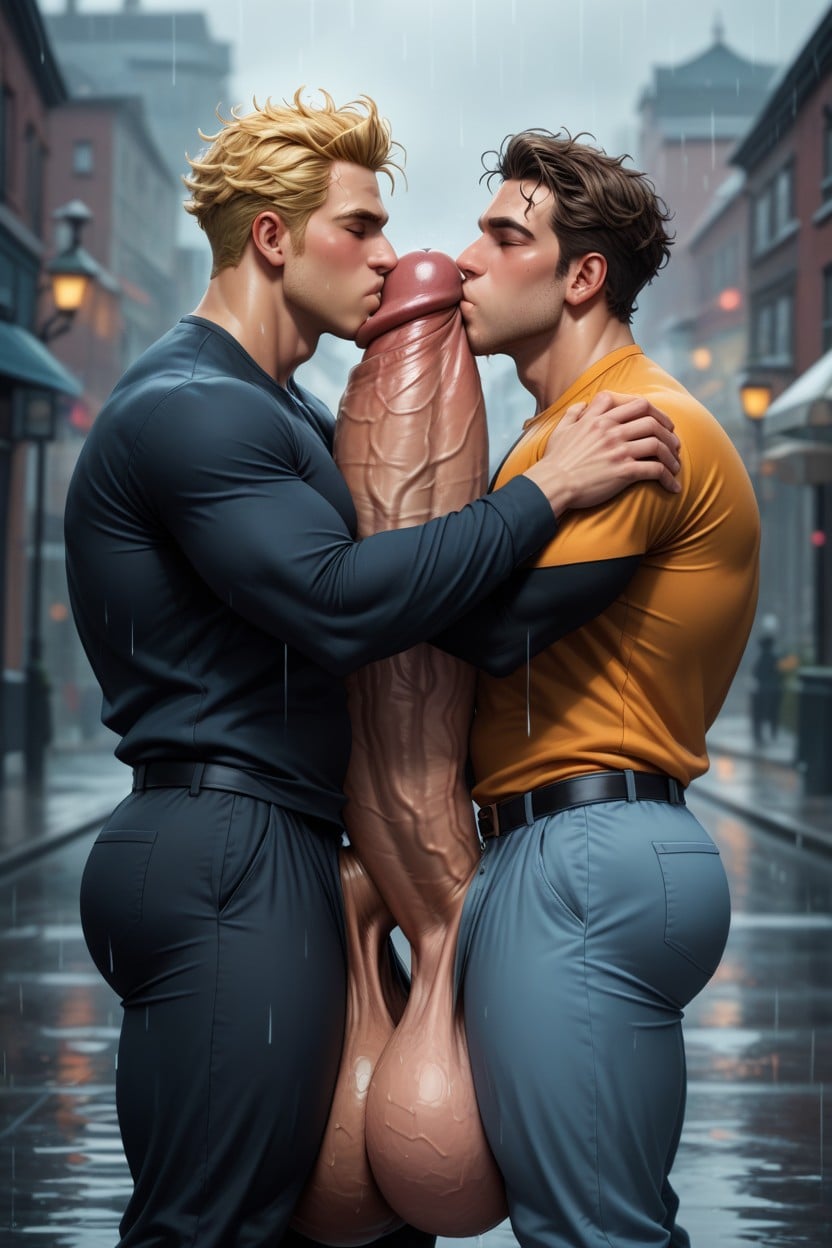 Kissing Twinks, Love, Two Guys Porno IA Gay