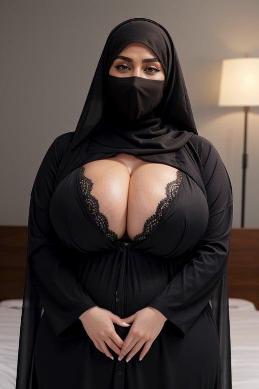 Abaya, Caught By Husband, BurqaPorno IA Furry