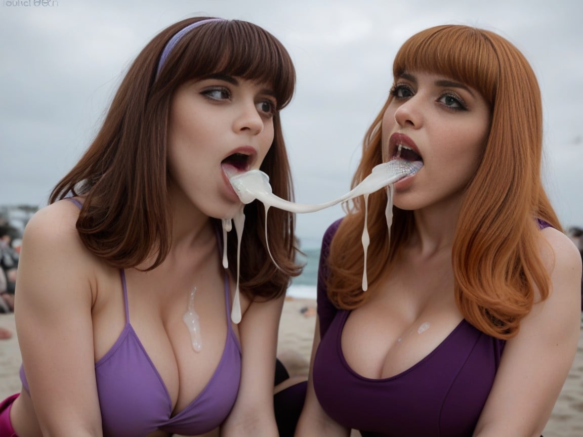 Microskirt, Cum In Mouth, Daphne Blake And Velma DinkleyニューハーフAIポルノ