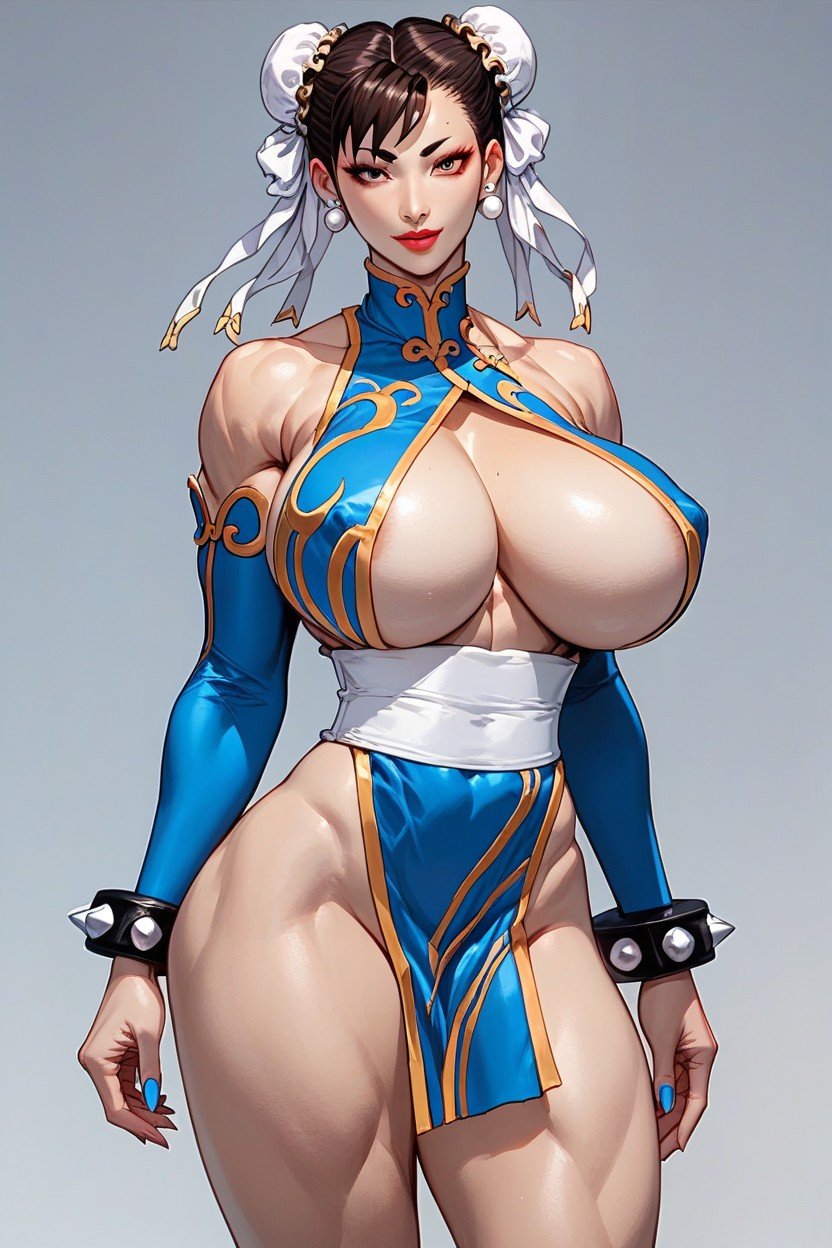 Fit, Bimbo Body, Shinobi Outfit Hentai IA