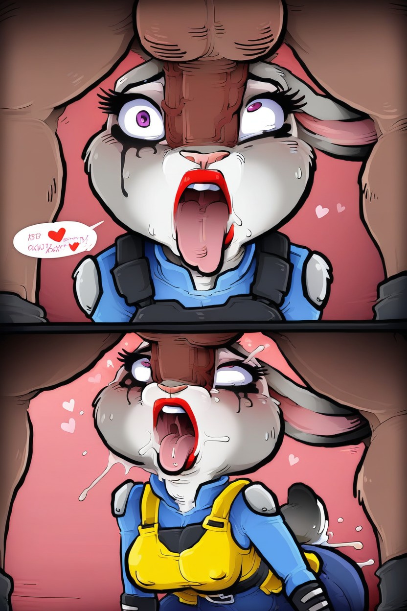 Crazy Eyes, Wide Open Mouth, Onomatopoeia Hentai AI Porn