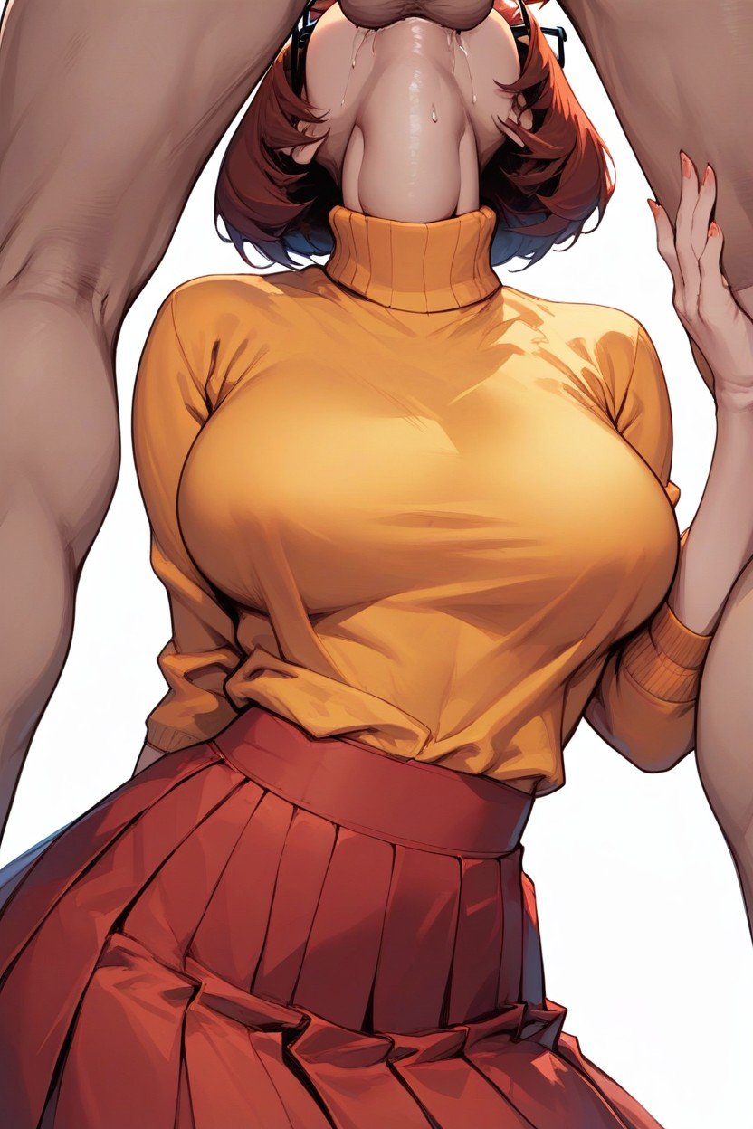 Tight Top, Thick Thighs, Velma Shemale AI Porn