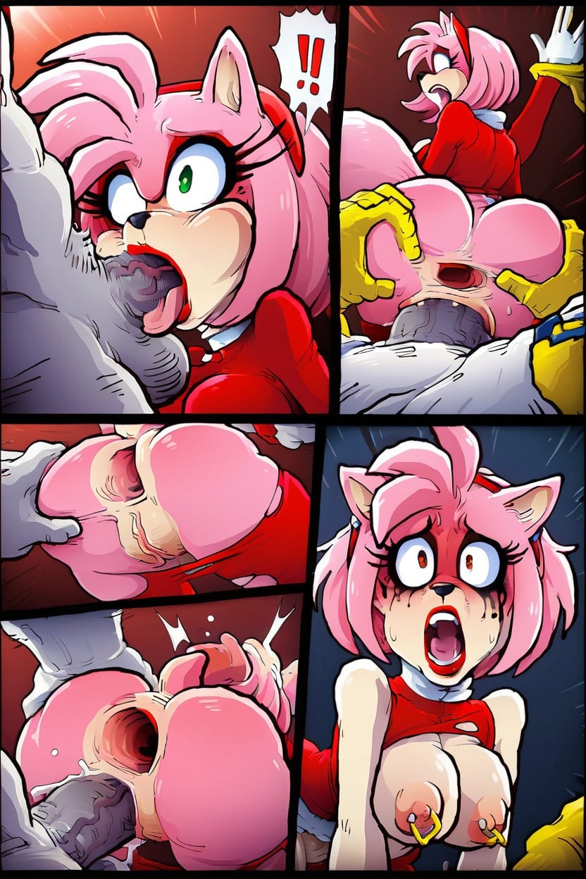 Shocking, Wide Gape, Hard Screaming Of Hentai AI Porn