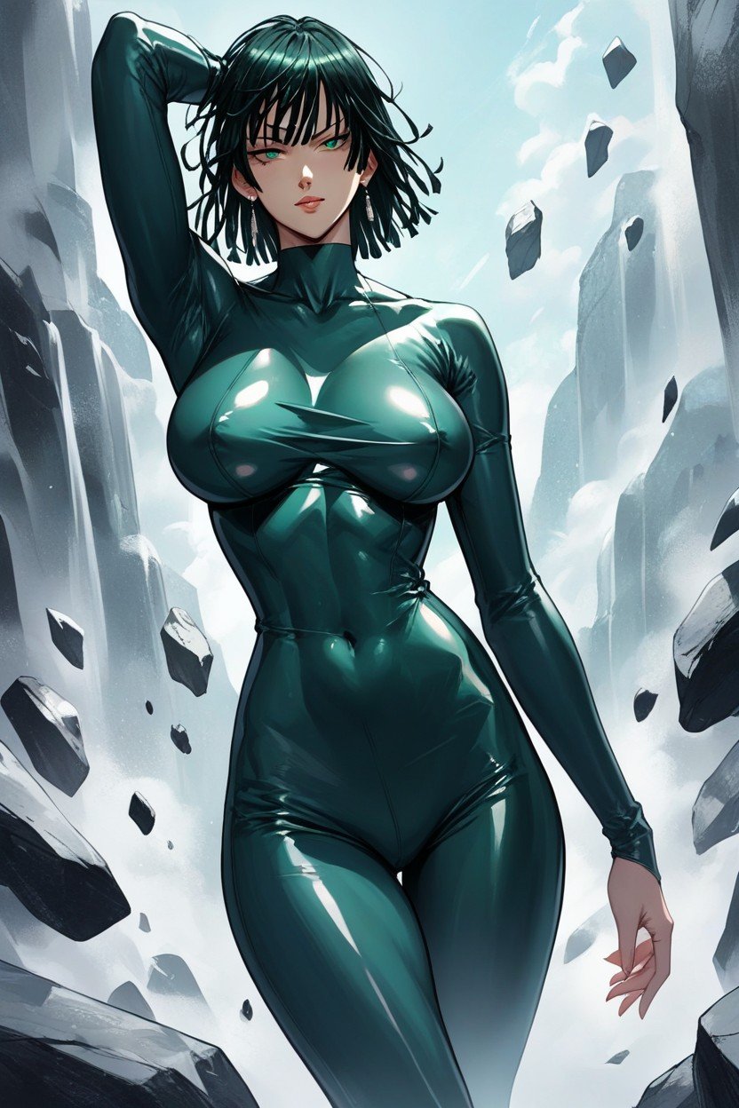 라텍스 슈트, Fubuki From One Punch Man퍼리 AI 포르노