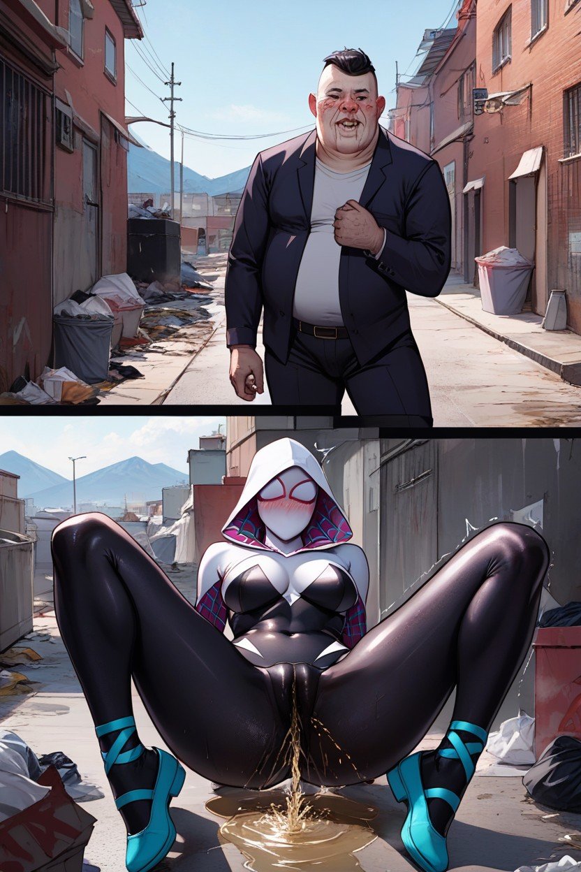 Mountains Of Garbage, Full Costume, Full Qualities Hentai AI Porn