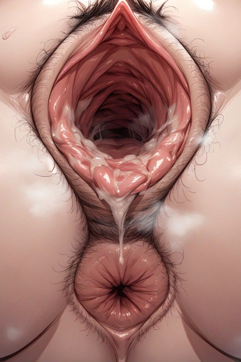 Detailed Skin, Disgusting, Blushing Hentai AI Porn