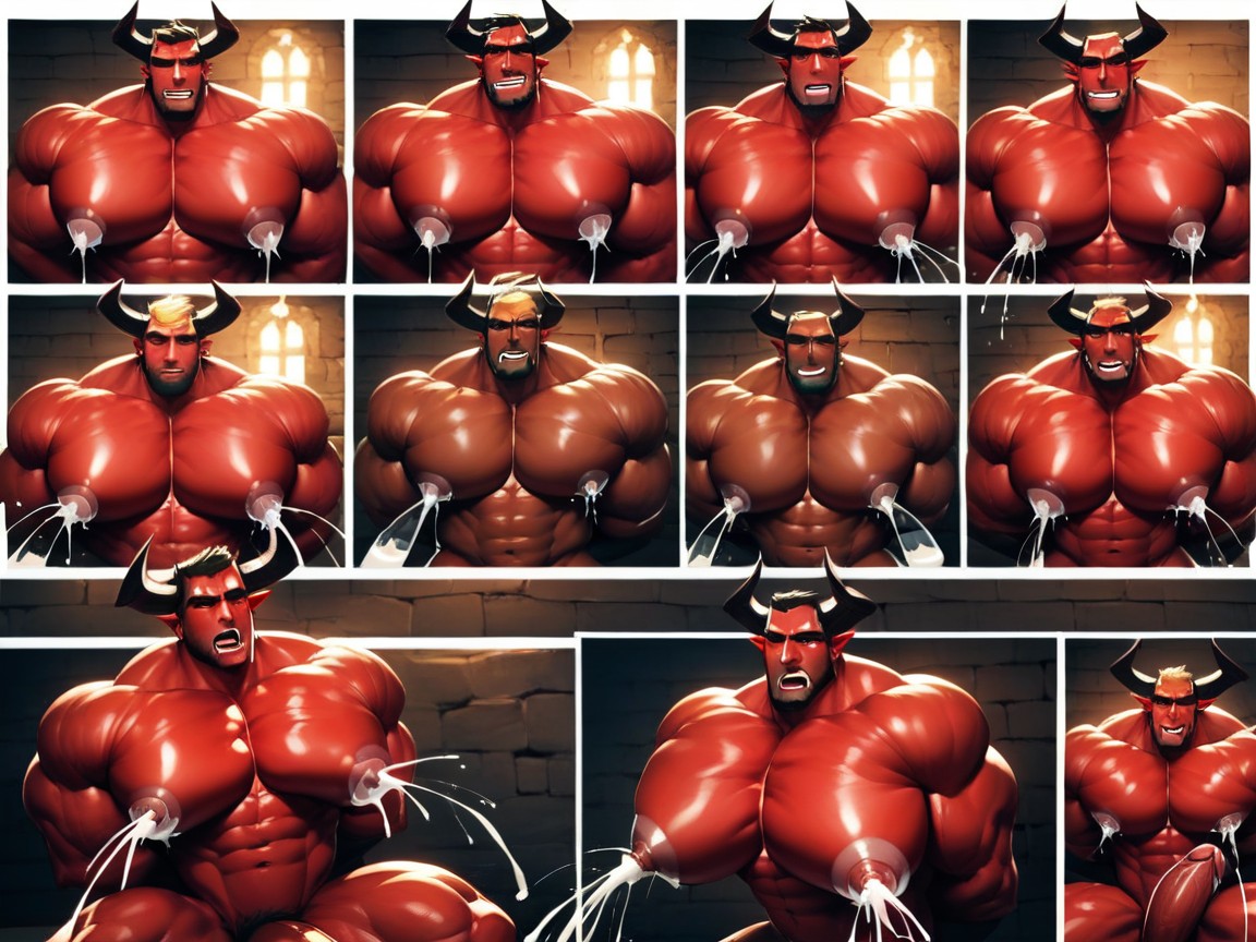 Full Nelson, Milk Machine, Harem Porno IA Gay