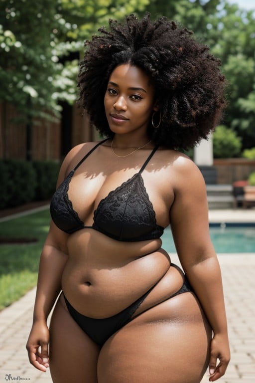 Bunda Extremamente Grande, 18+, Afro Travesti IA Pornô