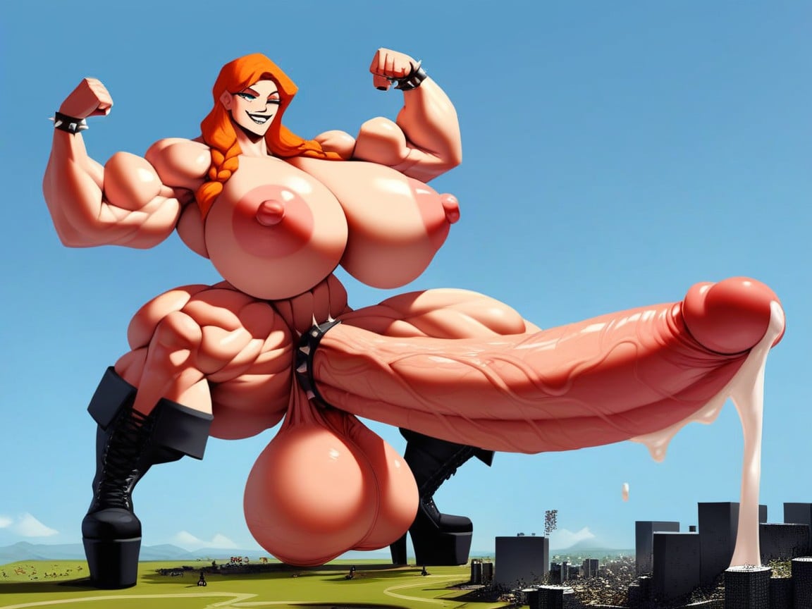 Minecraft Alex, Destruction, Cum Shemale AI Porn