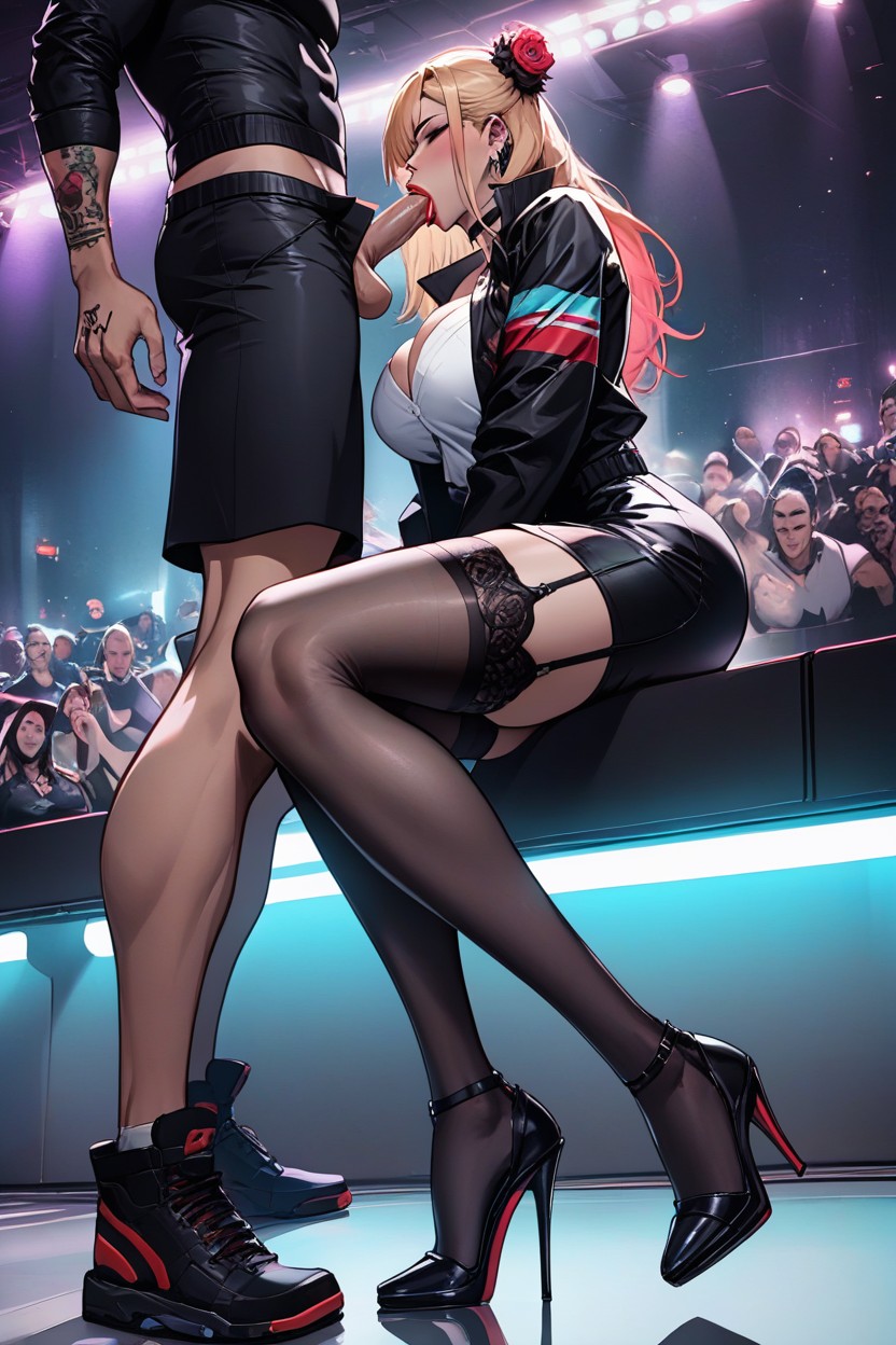 Strong Man, Puffy Breast, Bounce Lines Hentai AI Porn