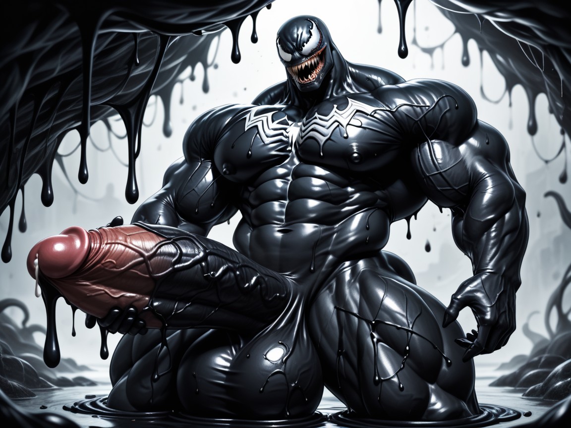 Goo Latex, Latex Taking Over, Hyper Gigantic Cock AI Gay Porn