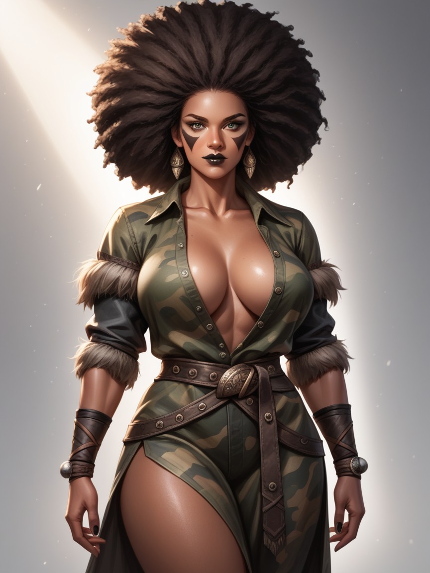Hips, Viking Chainmail Armor, Specular Hentai AI Porn