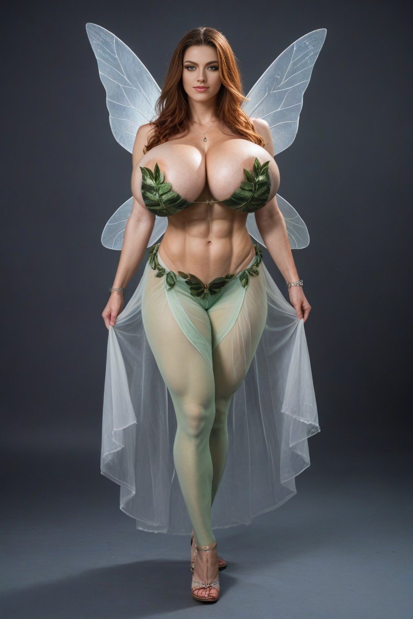 Breast Expansion, Fairy, Full Body Shemale AI Porn