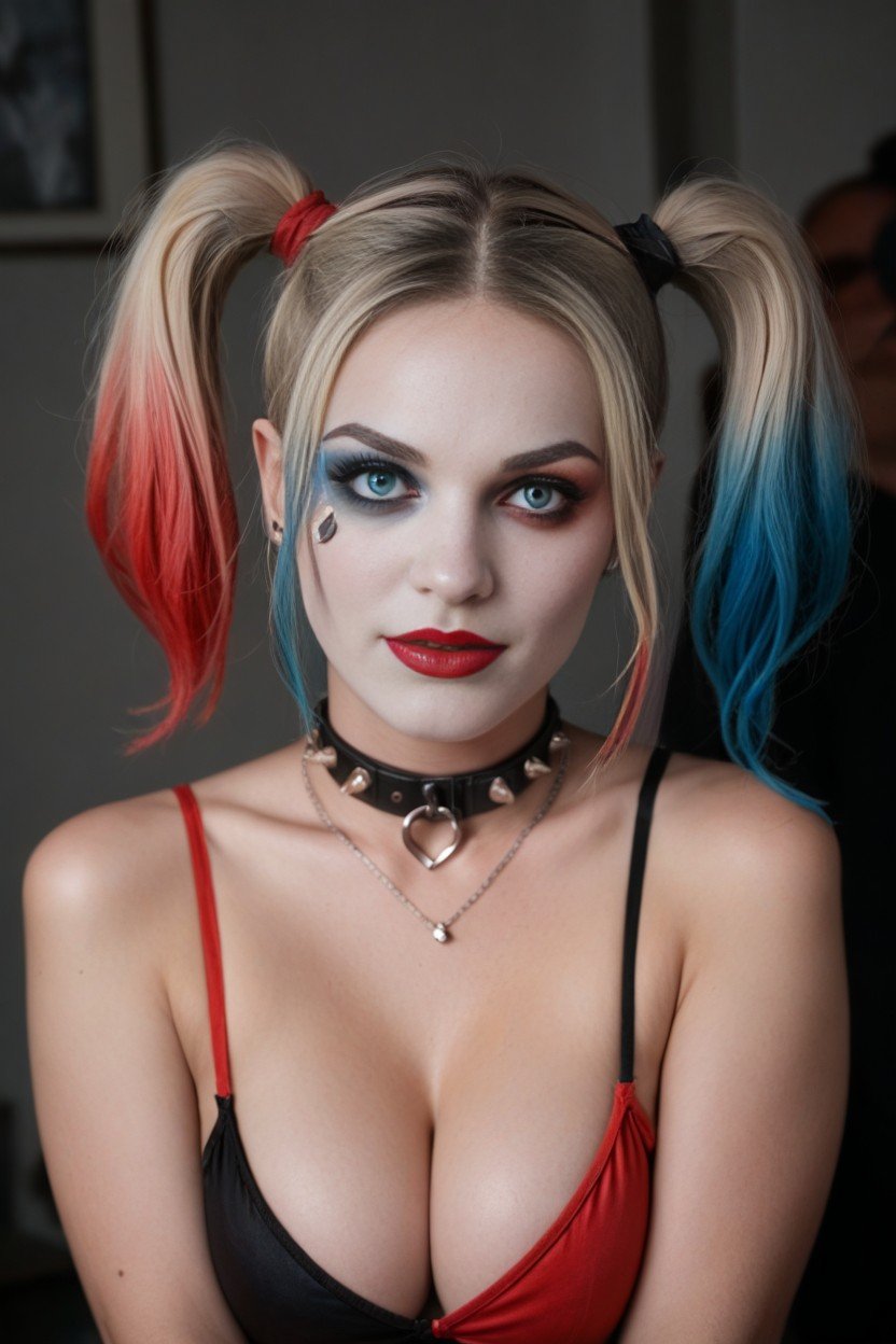 Harley QuinnPorno IA transsexuelle