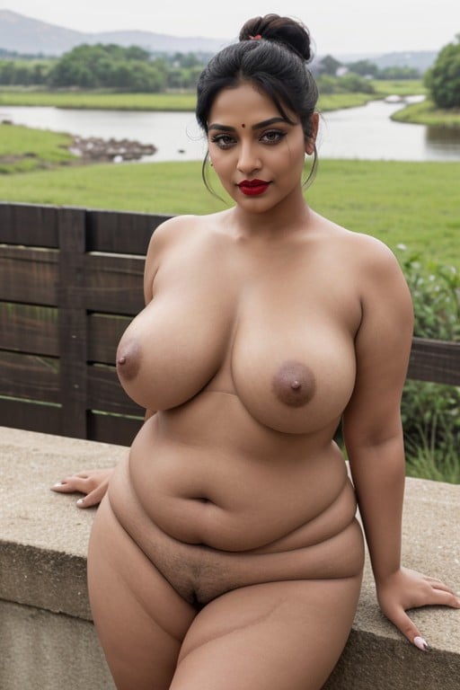 Ssbbw, Looking To The Camera With Desire And Demanding Hardcore Sex, Ultra Light Skin Shemale AI Porn