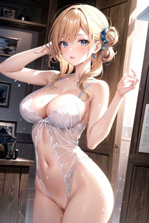 No Panties, Nami, Wet Pussy人妖AI色情