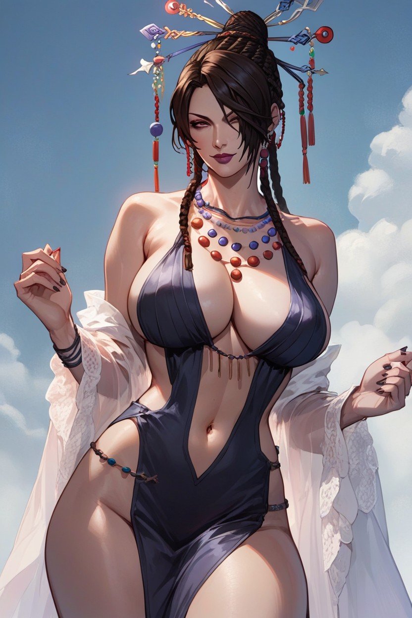 Lulu From Final Fantasy X, 巨乳, Clothe Of Lulu From Final Fantasy X人妖AI色情