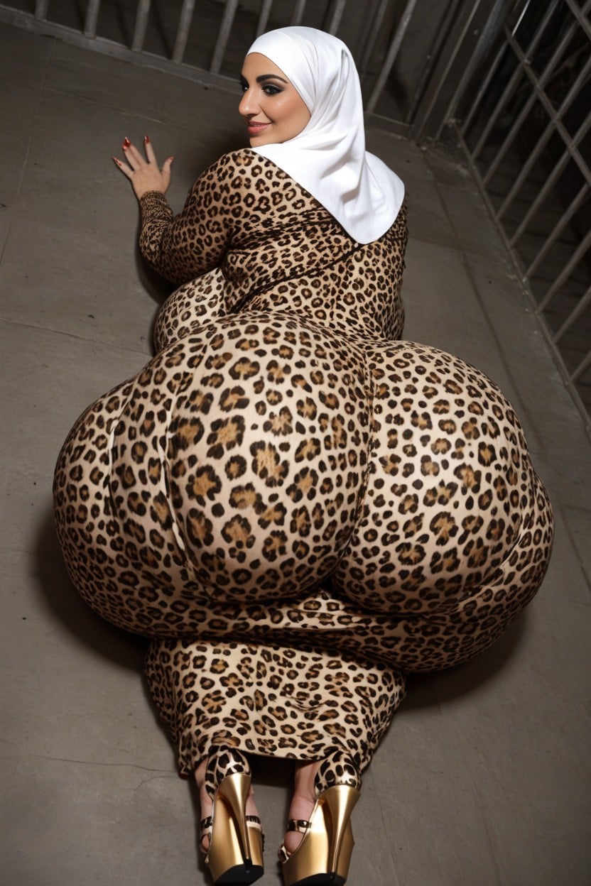 From Top View, Natural Breast, Huge Phat Ass AI Porn