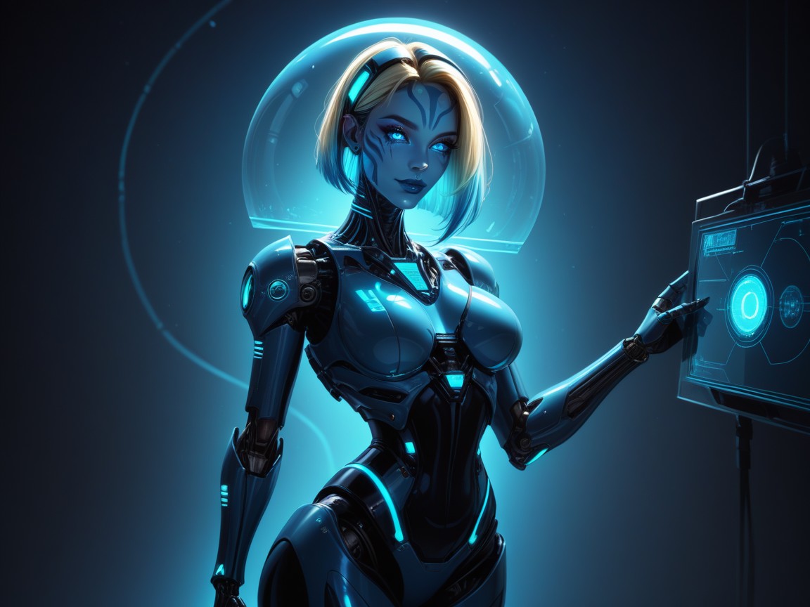 笑口常开, Alien Technology, Rounded High Breasts 拉丁AI成人