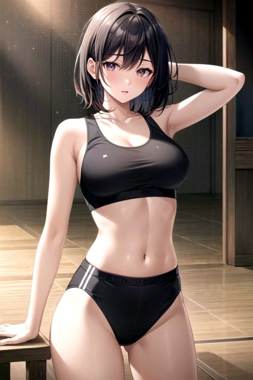 Sports Bra Hentai AI Porn