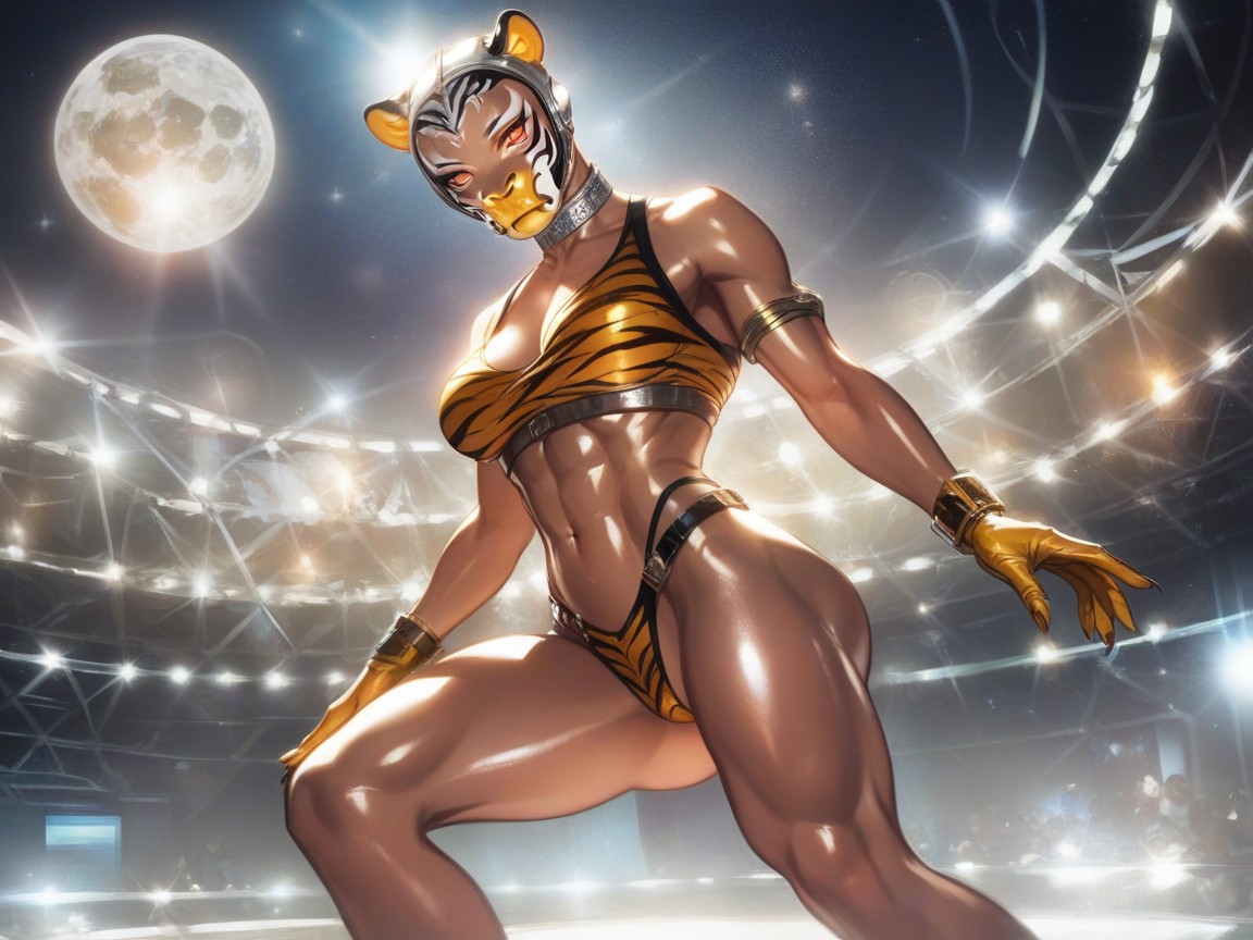 Squared Thighs, Wide Proportionate Waist, Hips Proportionate To Chest Hentai AI Porn