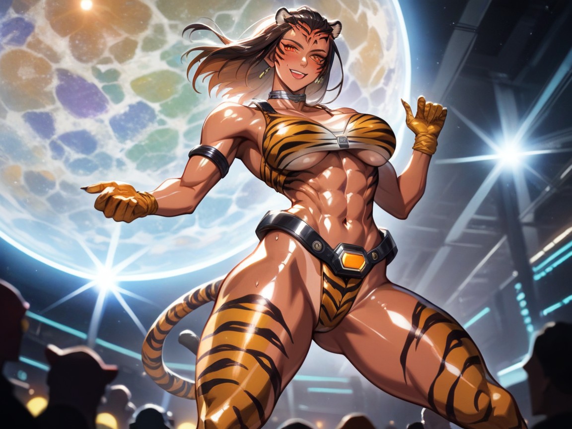 Sci-fi, Squared Ass, Firm Breasts Hentai AI Porn