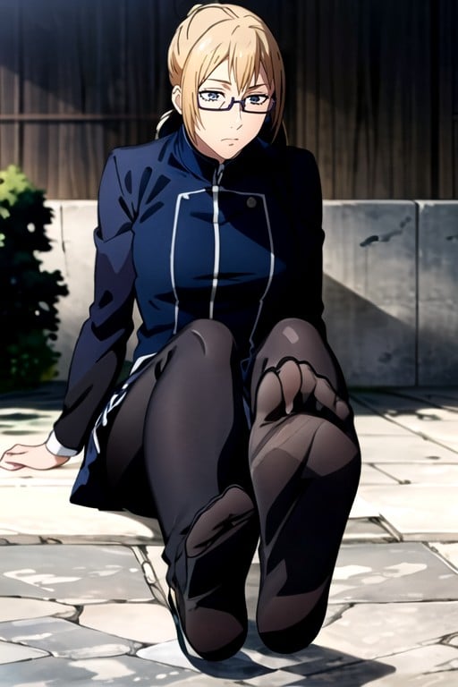 Mushoku Tensei, Undressing, Sitting Presenting Feet Shemale AI Porn