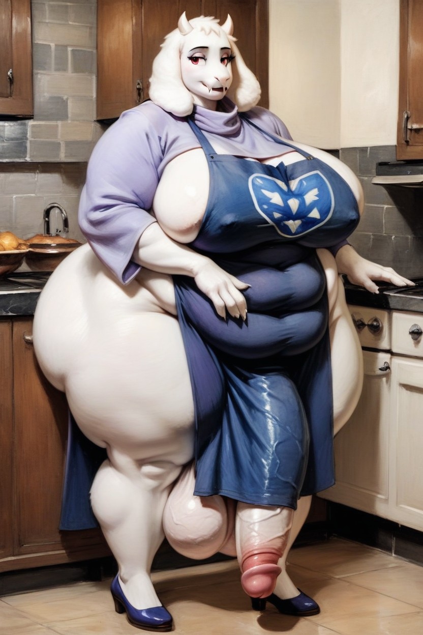 Ssbbw, Sheep Skin, Fully Clothed AI Porn