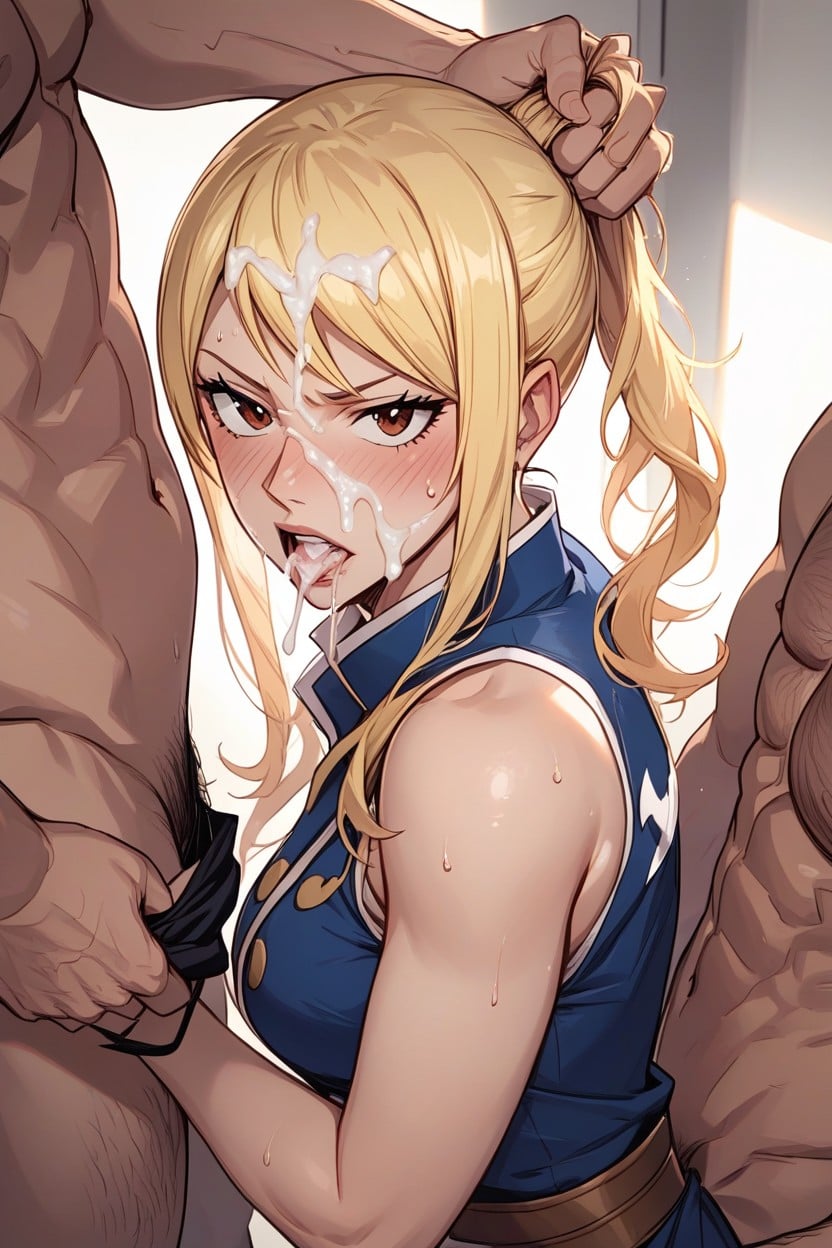 Dirty Naked Body, Side View, Hyper Detailed Hentai AI Porn