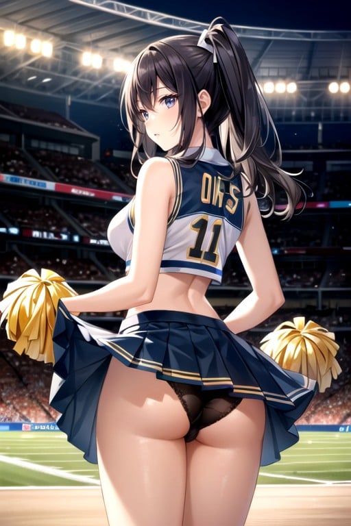 Show Pussy, Nfsw, Stadium Hentai AI Porn