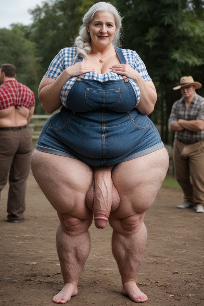 60+, Slick Hair, Extreme Cellulite Hairy Feet Like A Hobbit AI Porn